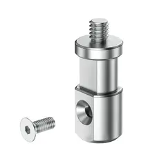 Bright Tangerine Titan Arm 2 Ti – 1/4" (M) Baby Pin Adaptor