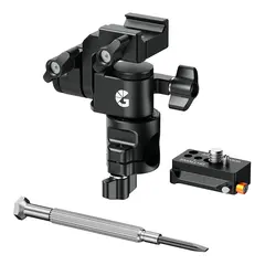 Bright Tangerine Universal Monitor Mount QR Kit (NATO Top, 15mm Rod Base)