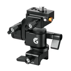 Bright Tangerine Universal Monitor Mount NATO Top, NATO Base. For Cine 5 QR Kit