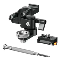 Bright Tangerine Monitor Mount NATO Top 3/8"-16 Base