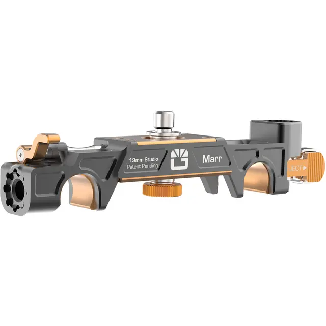 Bright Tangerine 19mm Studio Lens Supp with 3/8" - Marr 