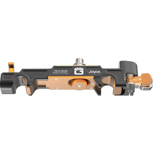 Bright Tangerine 15mm Studio Lens Supp with 3/8" - Joyce 