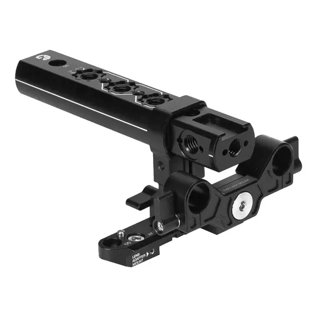 Bright Tangerine 15mm Top Plate Kit for RED KOMODO & KOMODO-X 