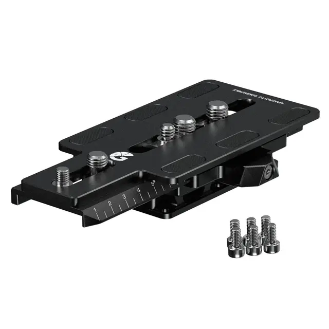 Bright Tangerine Manfrotto Riser Kit for 15mm Baseplate (RED V-Raptor) 