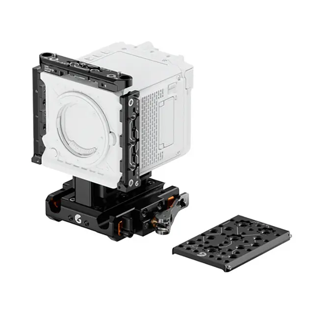 Bright Tangerine LeftField 3 Base Kit for RED KOMODO & KOMODO-X 