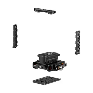 Bright Tangerine LeftField 3 Base Kit for RED KOMODO &amp; KOMODO-X