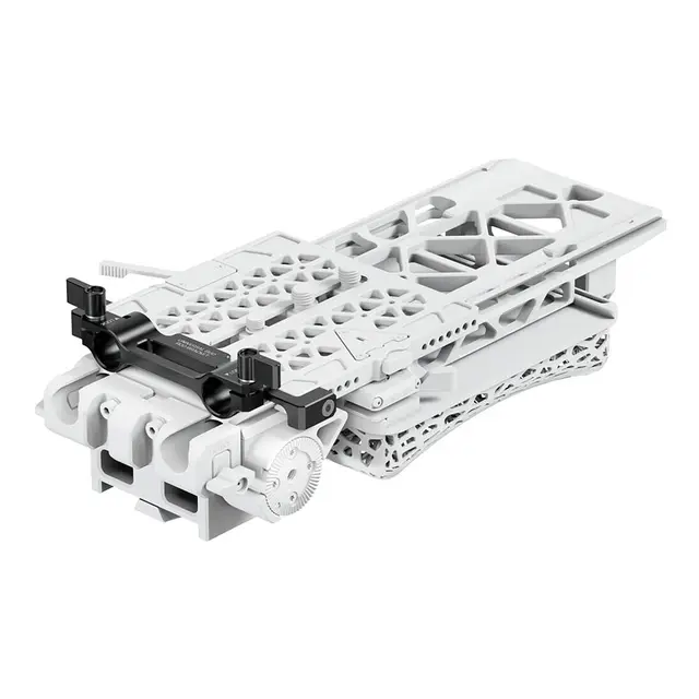 Bright Tangerine Universal BUD 15mm Rod Adapter. For Fujifilm GFX ETERNA 