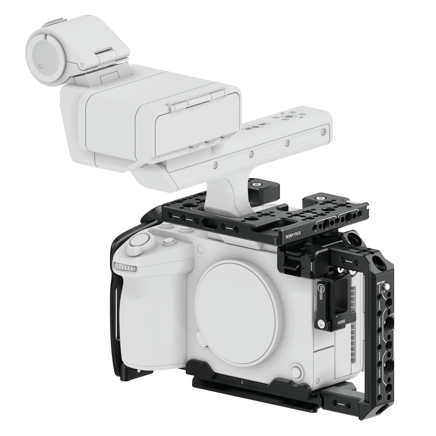 Bright Tangerine Base Kit For Sony FX5