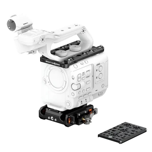 Bright Tangerine LeftField 3 Base Kit for Sony FX6 