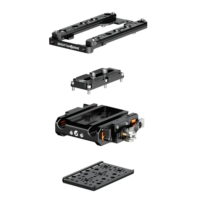 Bright Tangerine LeftField 3 Base Kit for Sony FX6 