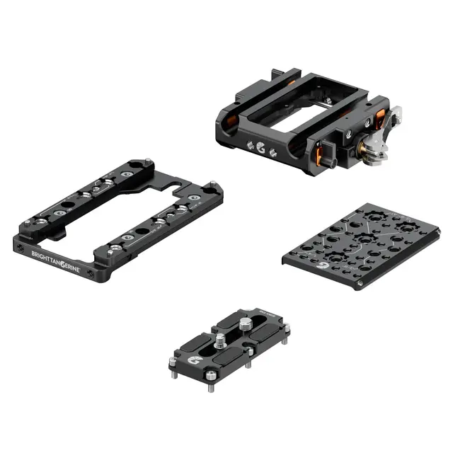 Bright Tangerine LeftField 3 Base Kit for Sony FX6 