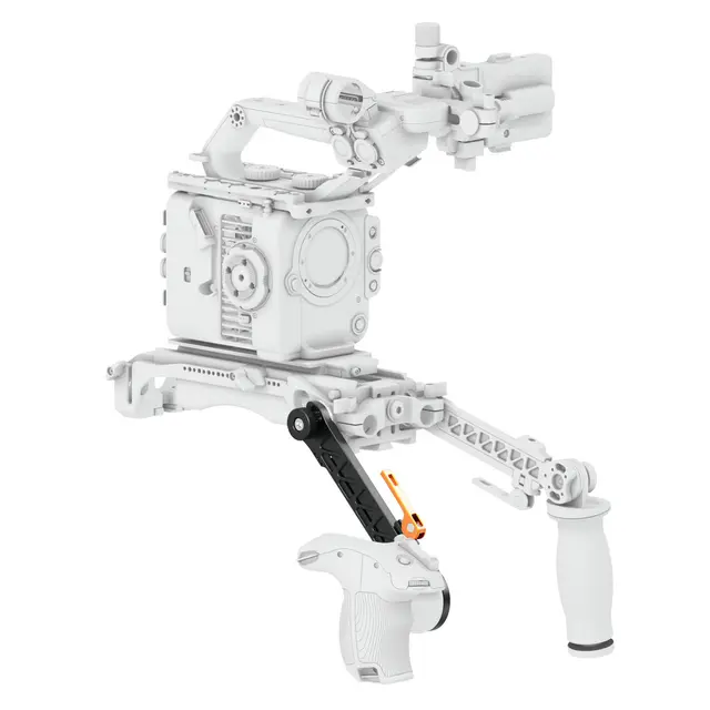 Bright Tangerine Adj. Extension Arm For Sony FX6 