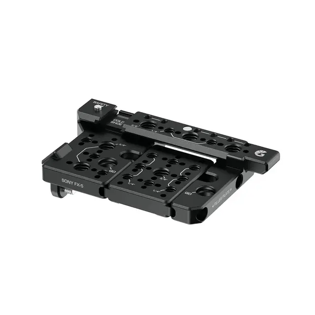 Bright Tangerine NATO Top Plate For Sony FX5 