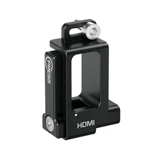Bright Tangerine HDMI Clamp For Sony FX5