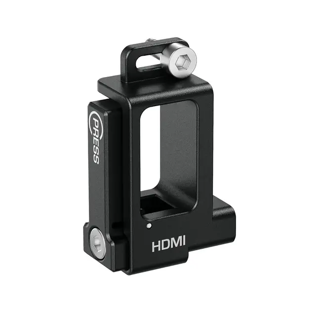 Bright Tangerine HDMI Clamp For Sony FX5 