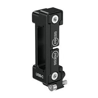 Bright Tangerine USB-C Clamp For Sony FX5