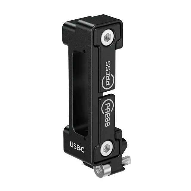 Bright Tangerine USB-C Clamp For Sony FX5 