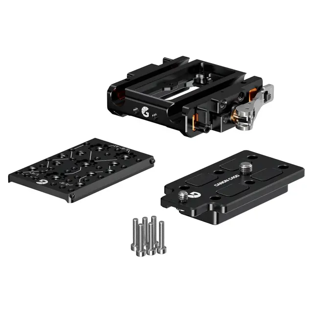 Bright Tangerine LeftField3 Baseplate Ki For Canon C400 