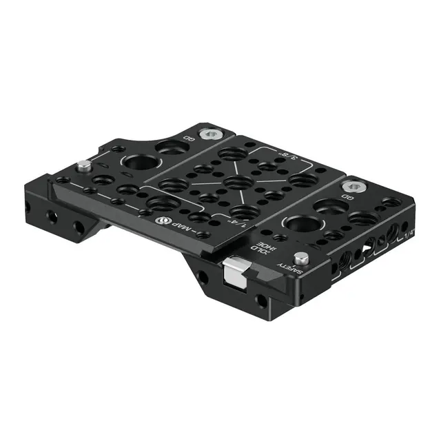 Bright Tangerine NATO Top Plate For Canon C50 