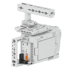 Bright Tangerine HDMI Clamp For Canon C50