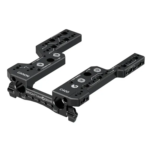 Bright Tangerine Canon C400 Plate MK II Topp Plate Filler Piece 