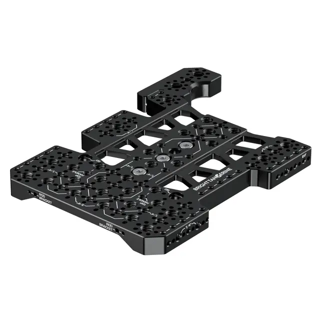 Bright Tangerine Top Plate For Blackmagic URSA Cine 