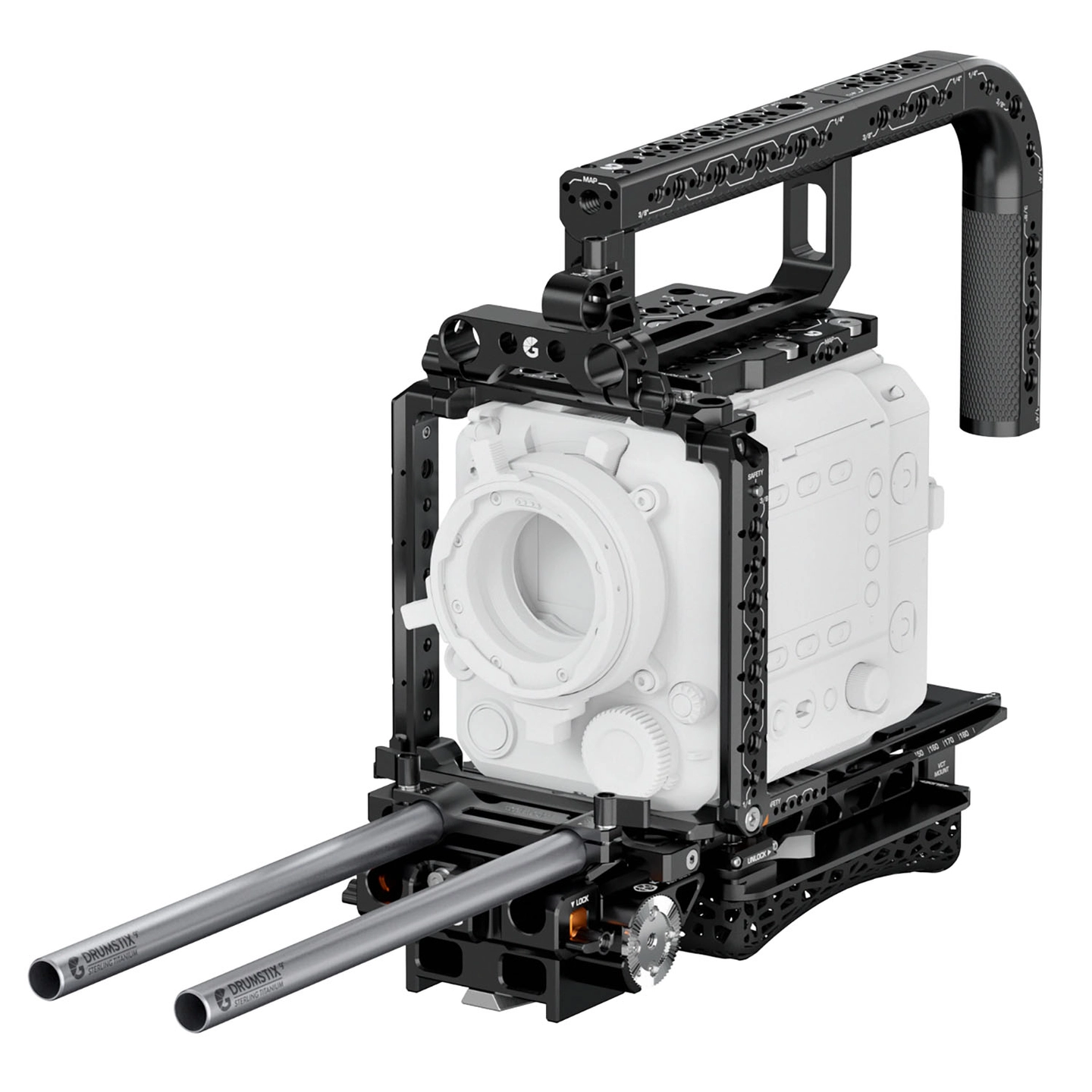 Bright Tangerine Expert Broadcast Kit For Fujifilm GFX Eterna