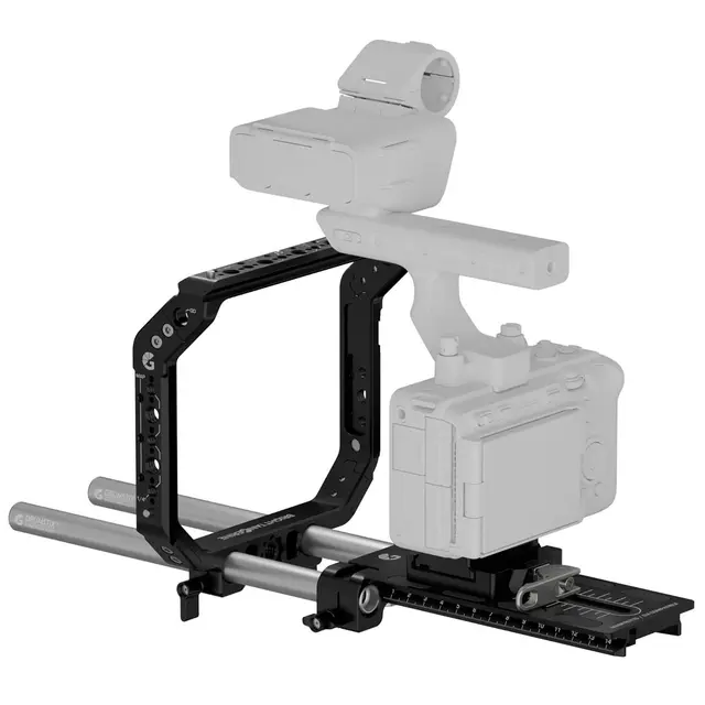Bright Tangerine Halo Universal Base Base Kit for Small Cameras 