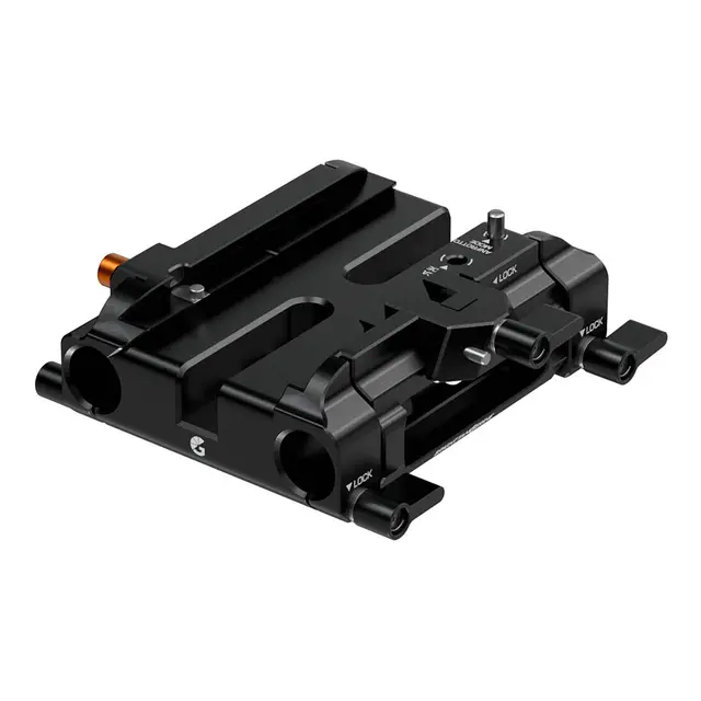 Bright Tangerine Create 15mm Baseplate 15mm LWS Baseplate Arca/DJI/Manfrotto 