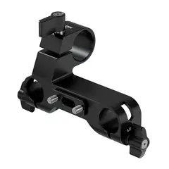 Bright Tangerine Top Bar Bracket and 19mm Rod Mount