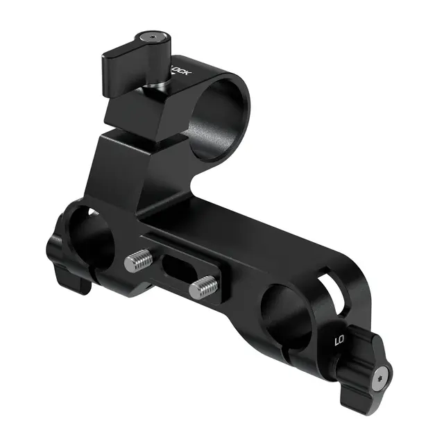 Bright Tangerine Top Bar Bracket and 19mm Rod Mount 