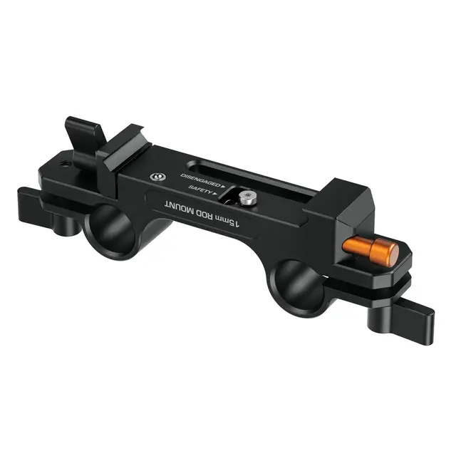 Bright Tangerine OpenRig™ Rod Bracket 15mm 
