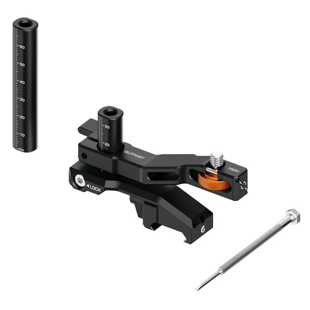 Bright Tangerine OpenRig™ Lens Support NATO 