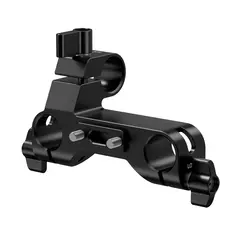 Bright Tangerine Top Bar Bracket and 15mm Rod Mount