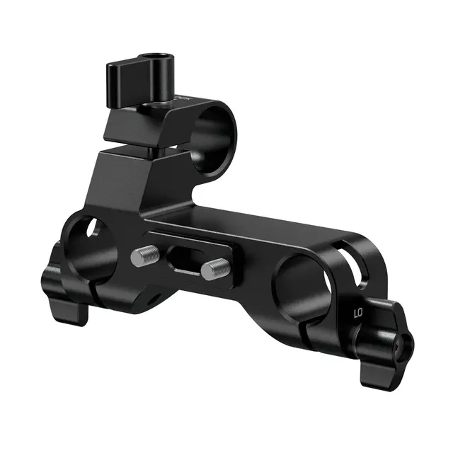 Bright Tangerine Top Bar Bracket and 15mm Rod Mount 
