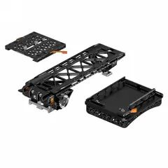 Bright Tangerine Kasbah Atman Should Rig Wide Two-Axis Kit (BUD VCT-14)