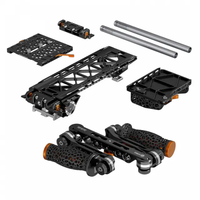 Bright Tangerine Kasbah Atman Should Rig Narrow One-Axis(BUD VCT-14) + Handle Kit 
