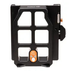 Bright Tangerine LeftField 3 Kasbah Shoulder Pad ARRI Dovetail Riser