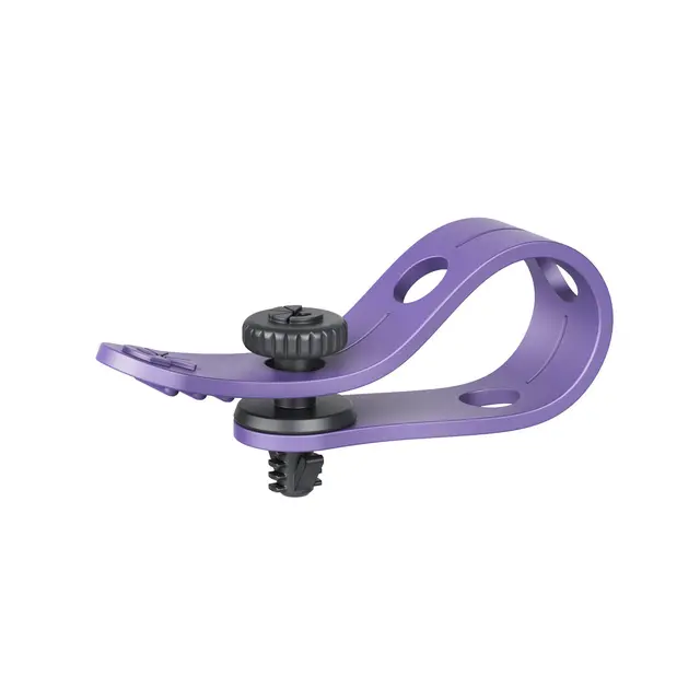 Bright Tangerine Loom Cable Tidy 1/4" Purple - 1/4" - 4-Pack 
