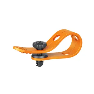 Bright Tangerine Loom Cable Tidy 1/4" Orange - 1/4" - 4-Pack