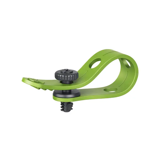 Bright Tangerine Loom Cable Tidy 1/4" Green - 1/4" - 4-Pack 