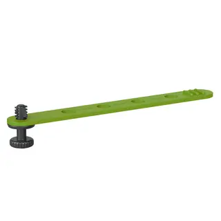 Bright Tangerine Loom Cable Tidy 1/4" Green - 1/4" - 4-Pack