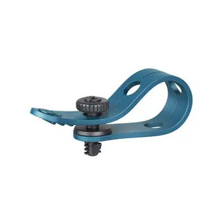 Bright Tangerine Loom Cable Tidy 1/4" Blue - 1/4" - 8-Pack