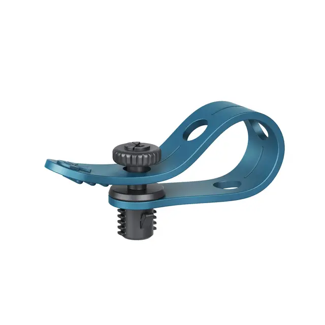 Bright Tangerine Loom Cable Tidy 3/8" Blue - 3/8" - 4-Pack 