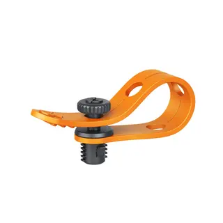 Bright Tangerine Loom Cable Tidy 3/8" Orange - 3/8" - 4-Pack