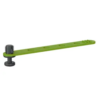 Bright Tangerine Loom Cable Tidy 3/8" Green - 3/8" - 4-Pack