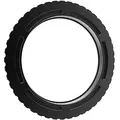Bright Tangerine 114 - 80mm  Dougnut 80mm Adapter Ring For Rubber Dougnut