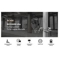 Brinno TLC2020 Time Lapse Constr. Bundle Timelapse-kamera Bundle. Full HD. HDR