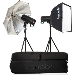 Broncolor Siros 400 S Expert Kit2 RFS2,1 2 stk Siros 400 S med utstyr i rullebag