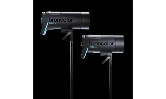 Broncolor Siros 800 L Outdoor Kit 2 2 stk Siros 800 L med utstyr i rullebag 